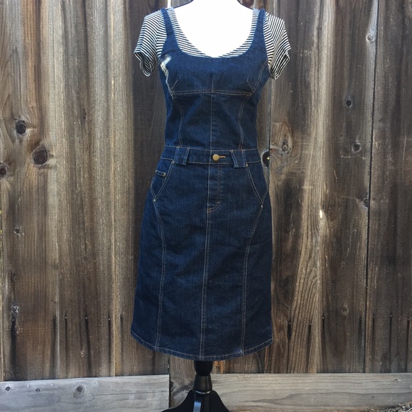 Moda International Dresses & Skirts - Denim Jumper